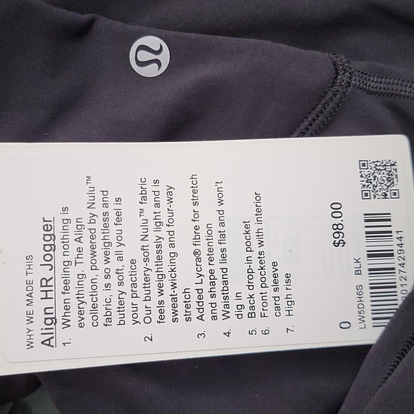 Lululemon Align High Rise Jogger - Picture 6 of 8